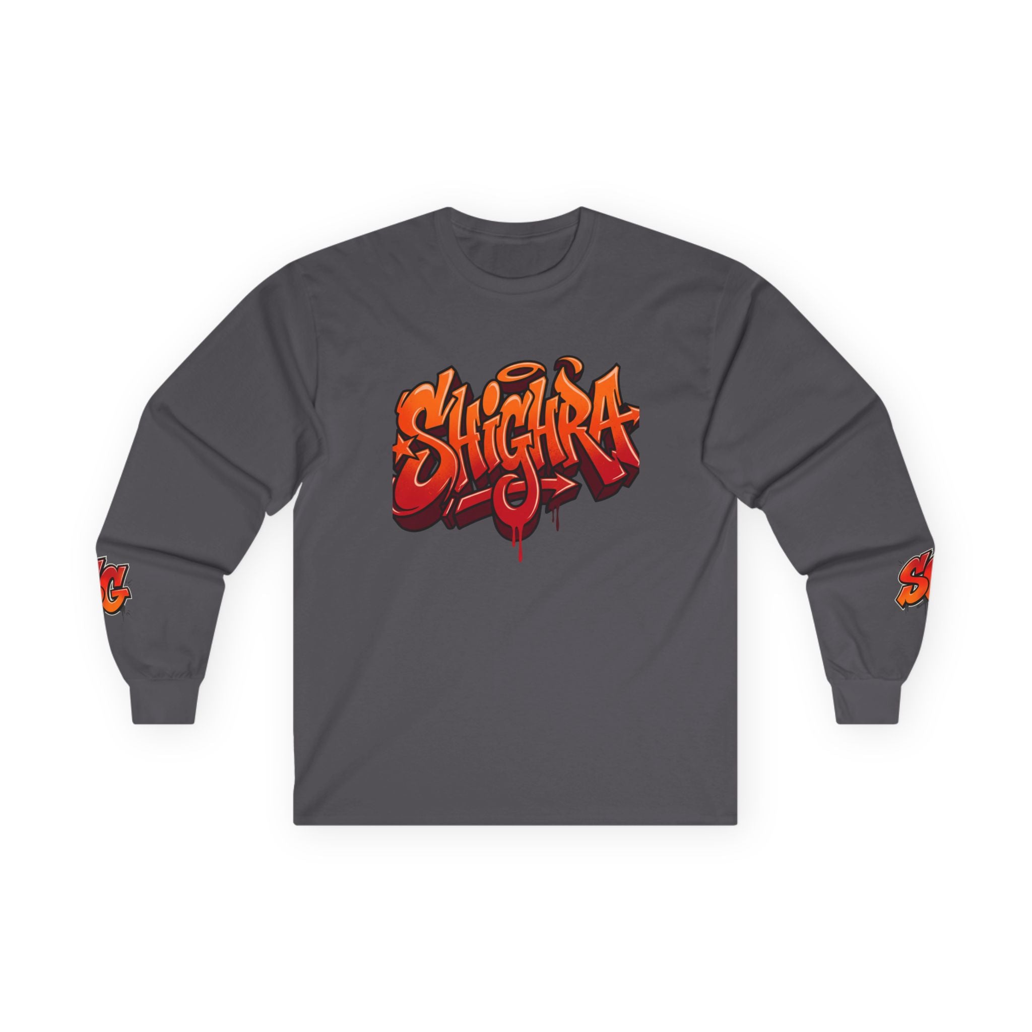Long Sleeve Tee — 'Shigara' Graffiti Streetwear Shirt