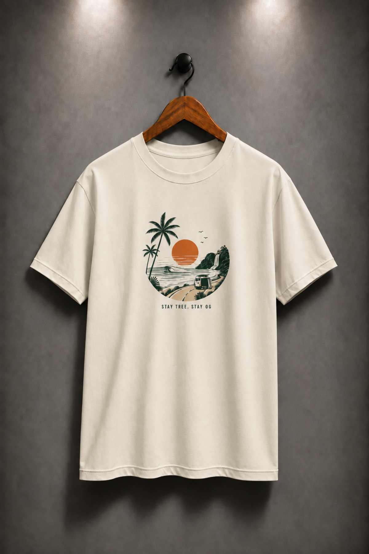 Sunset View Cotton Tee