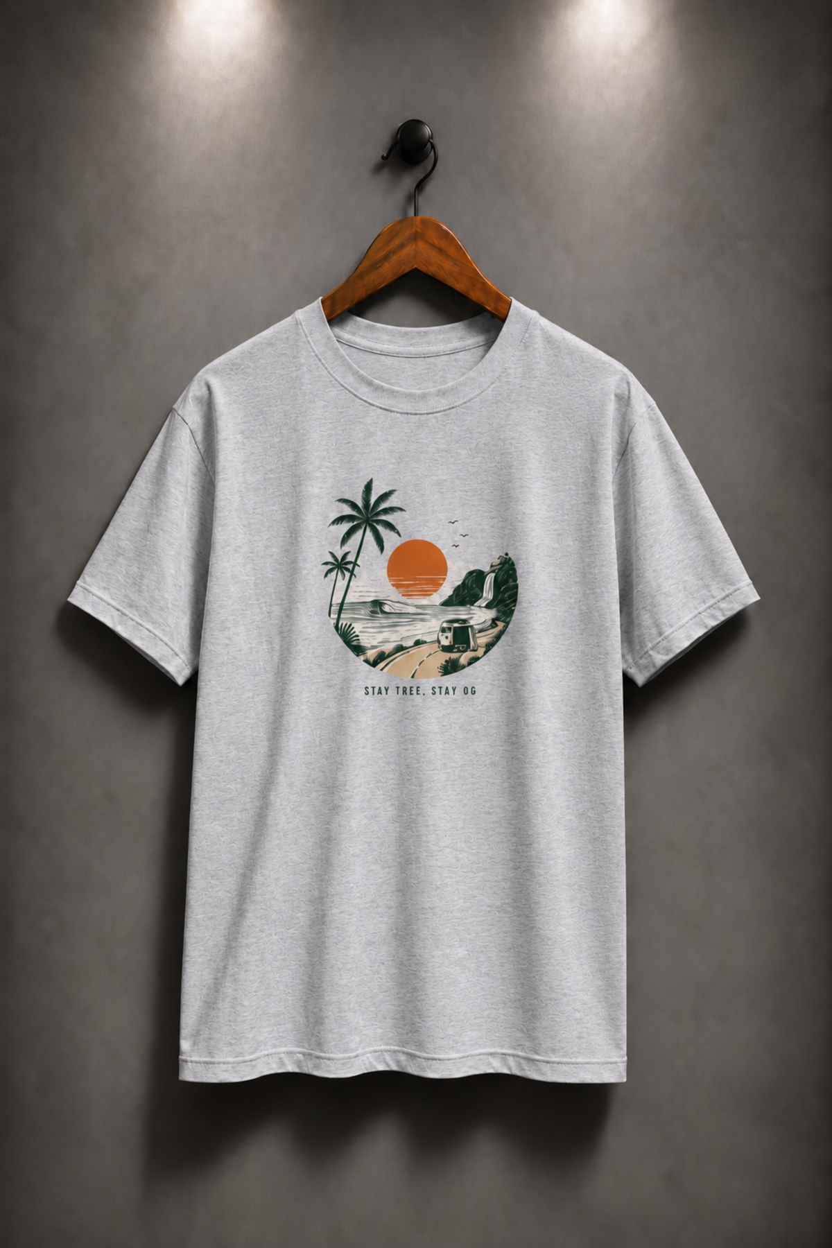 Sunset View Cotton Tee