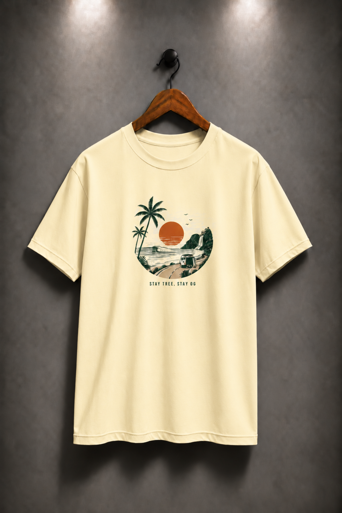 Sunset View Cotton Tee