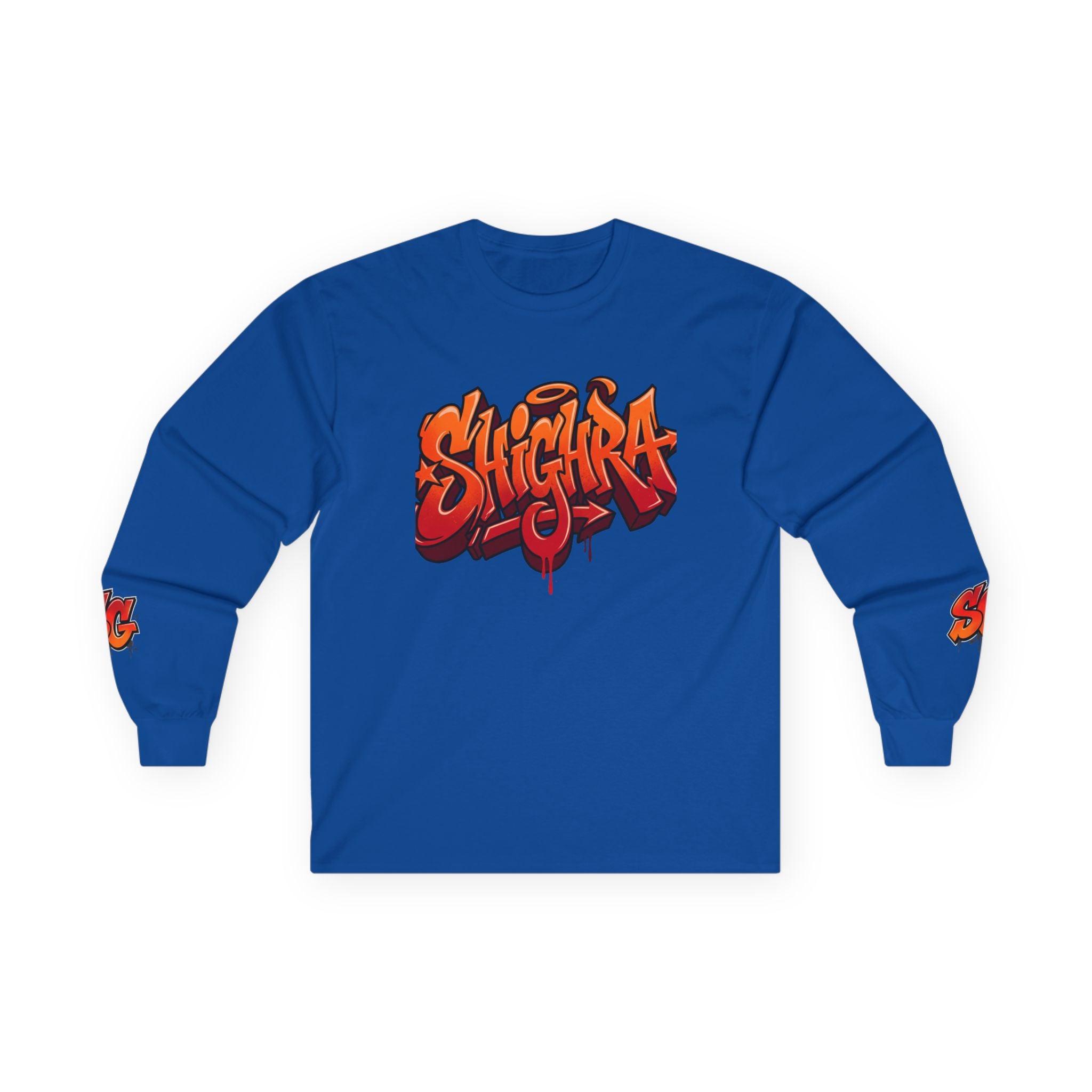 Long Sleeve Tee — 'Shigara' Graffiti Streetwear Shirt