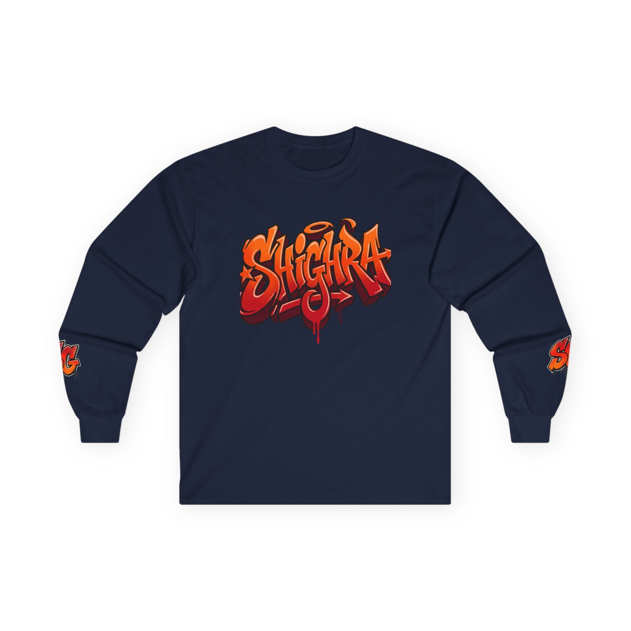 Long Sleeve Tee — 'Shigara' Graffiti Streetwear Shirt