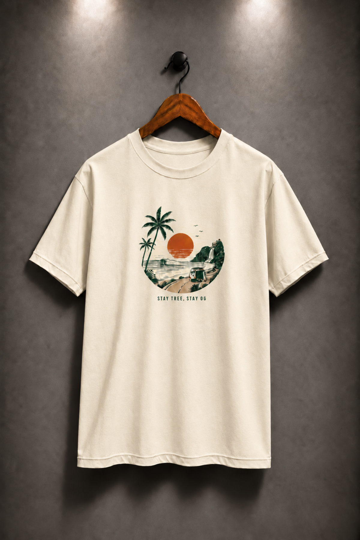 Sunset View Cotton Tee