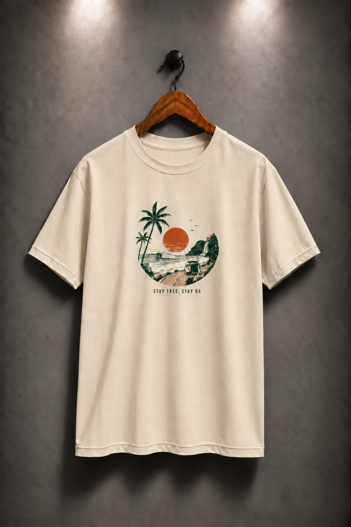 Sunset View Cotton Tee
