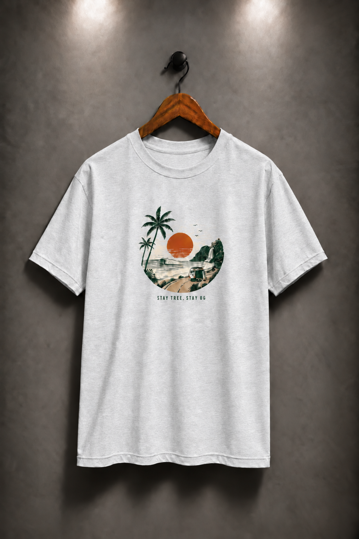 Sunset View Cotton Tee