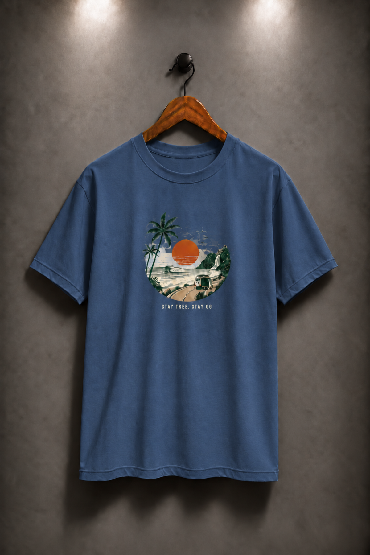 Sunset View Cotton Tee