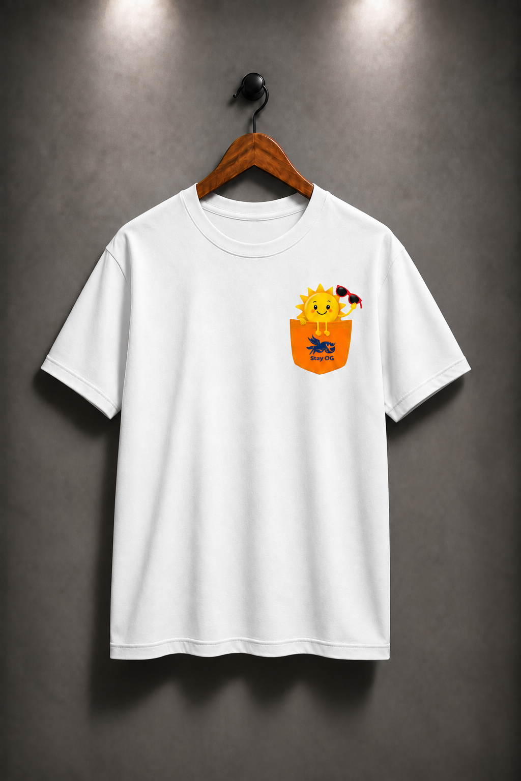 Sunglasses Pocket - Oversize Tshirt