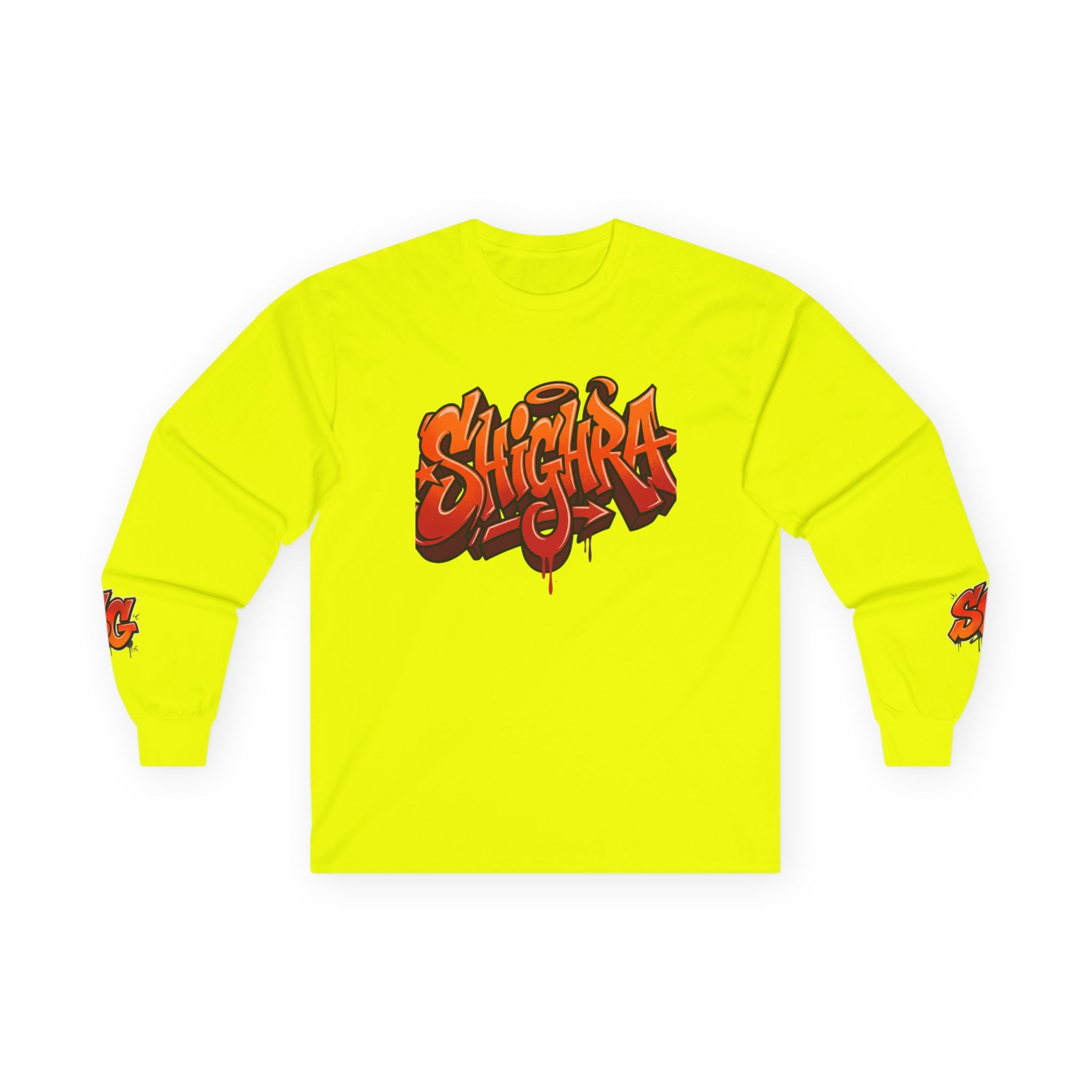 Long Sleeve Tee — 'Shigara' Graffiti Streetwear Shirt