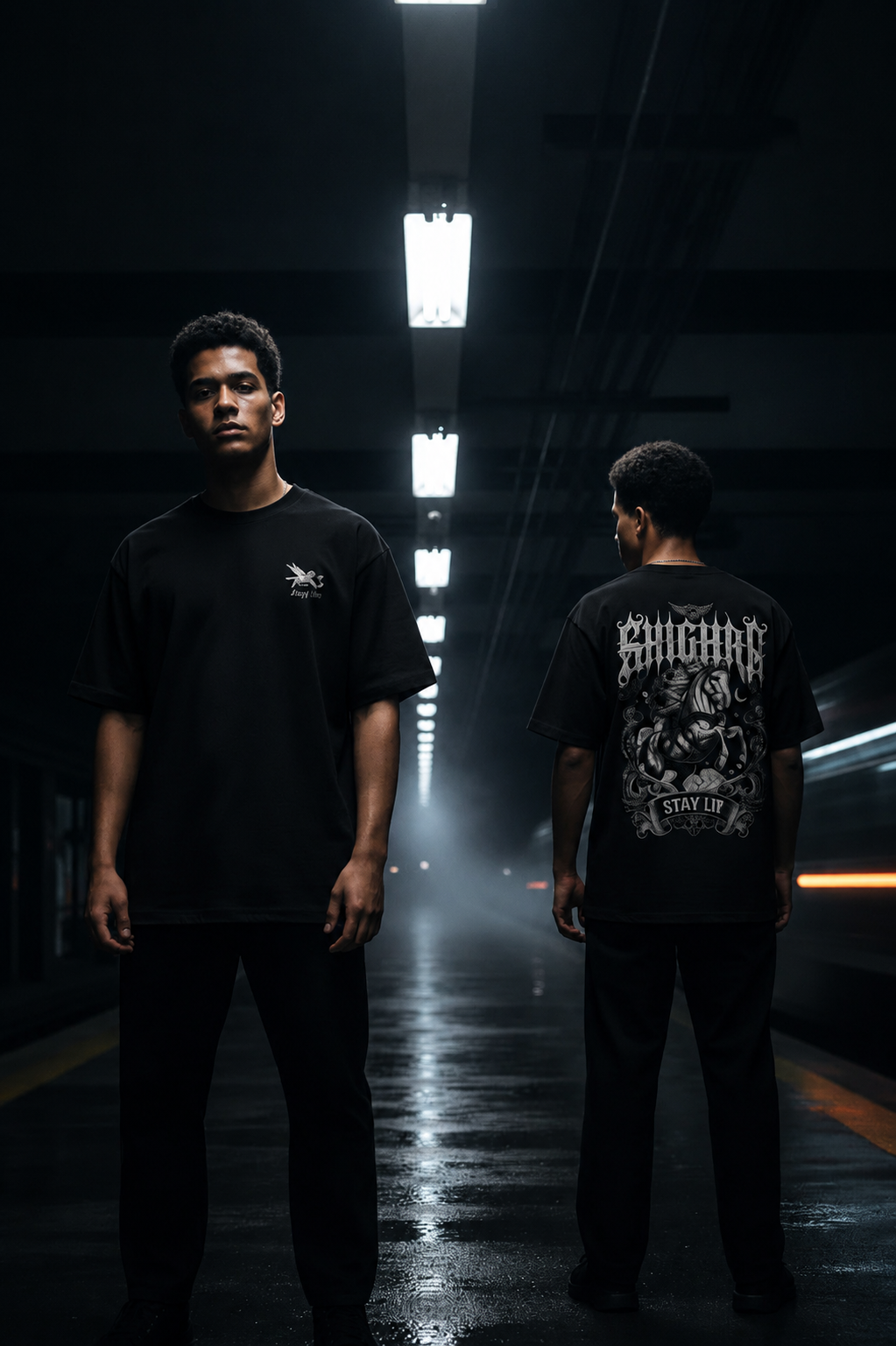 Oversize Graphic Tee  - SHIGHRA Specials