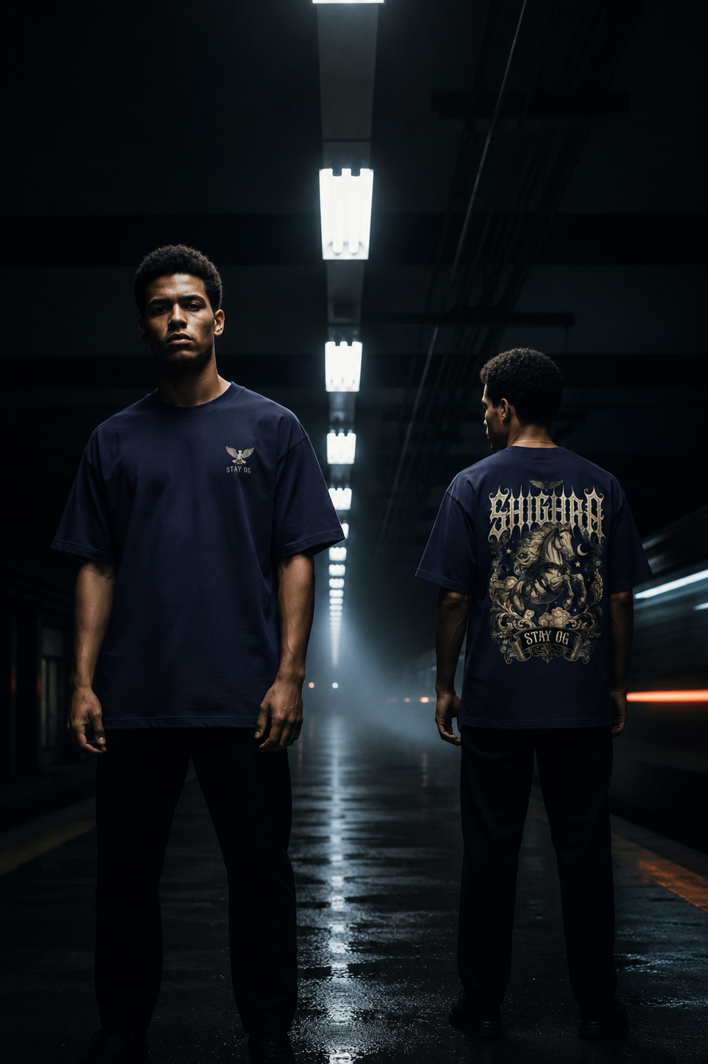 Oversize Graphic Tee  - SHIGHRA Specials