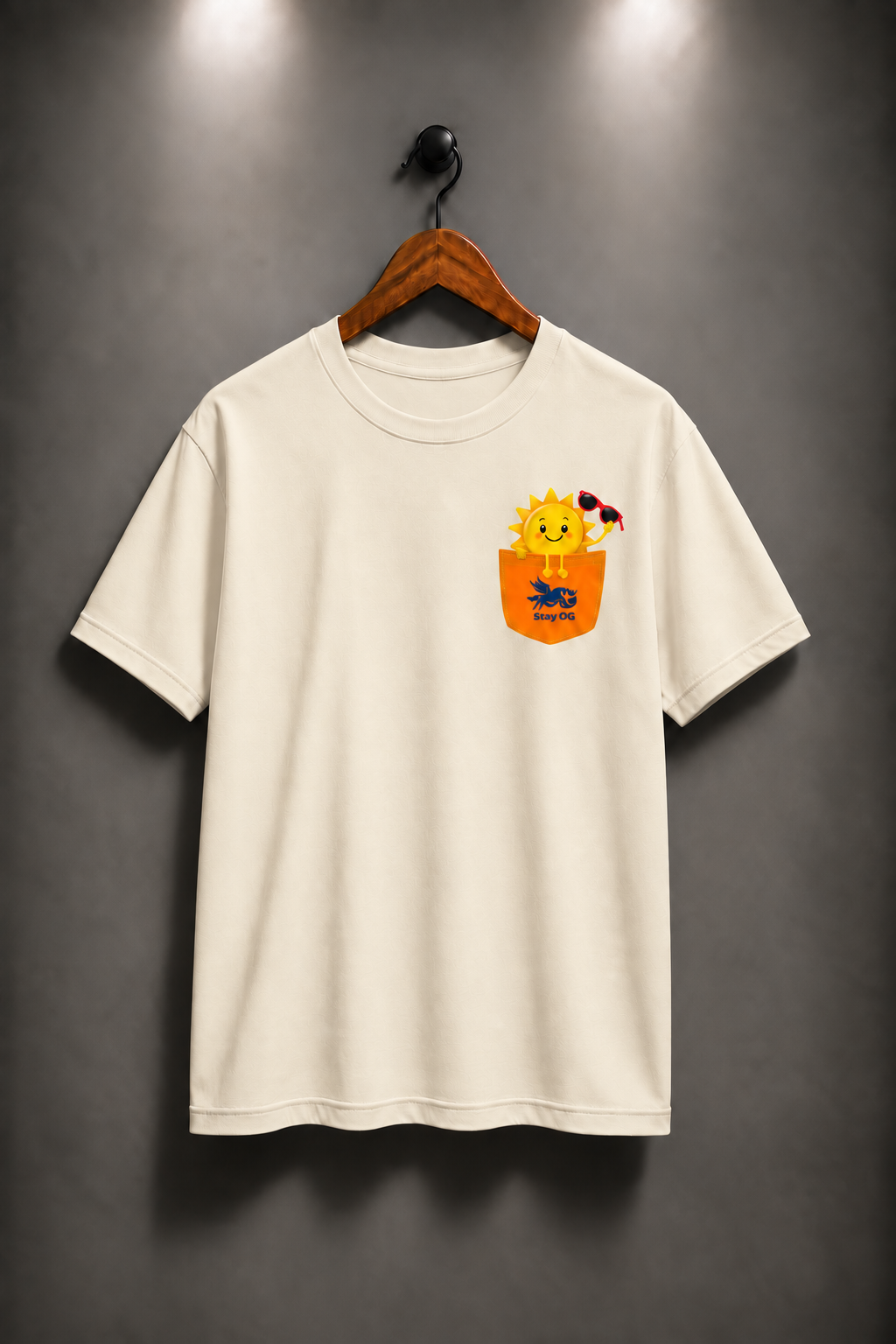 Sunglasses Pocket - Oversize Tshirt