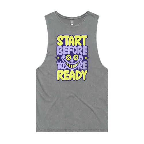 Stonewashed Muscle Tank