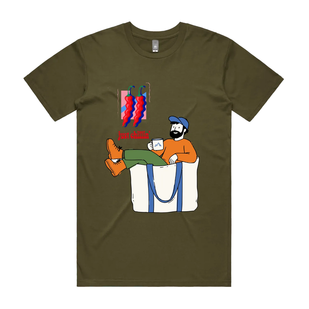 Mens Staple T-Shirt - Just Chillin