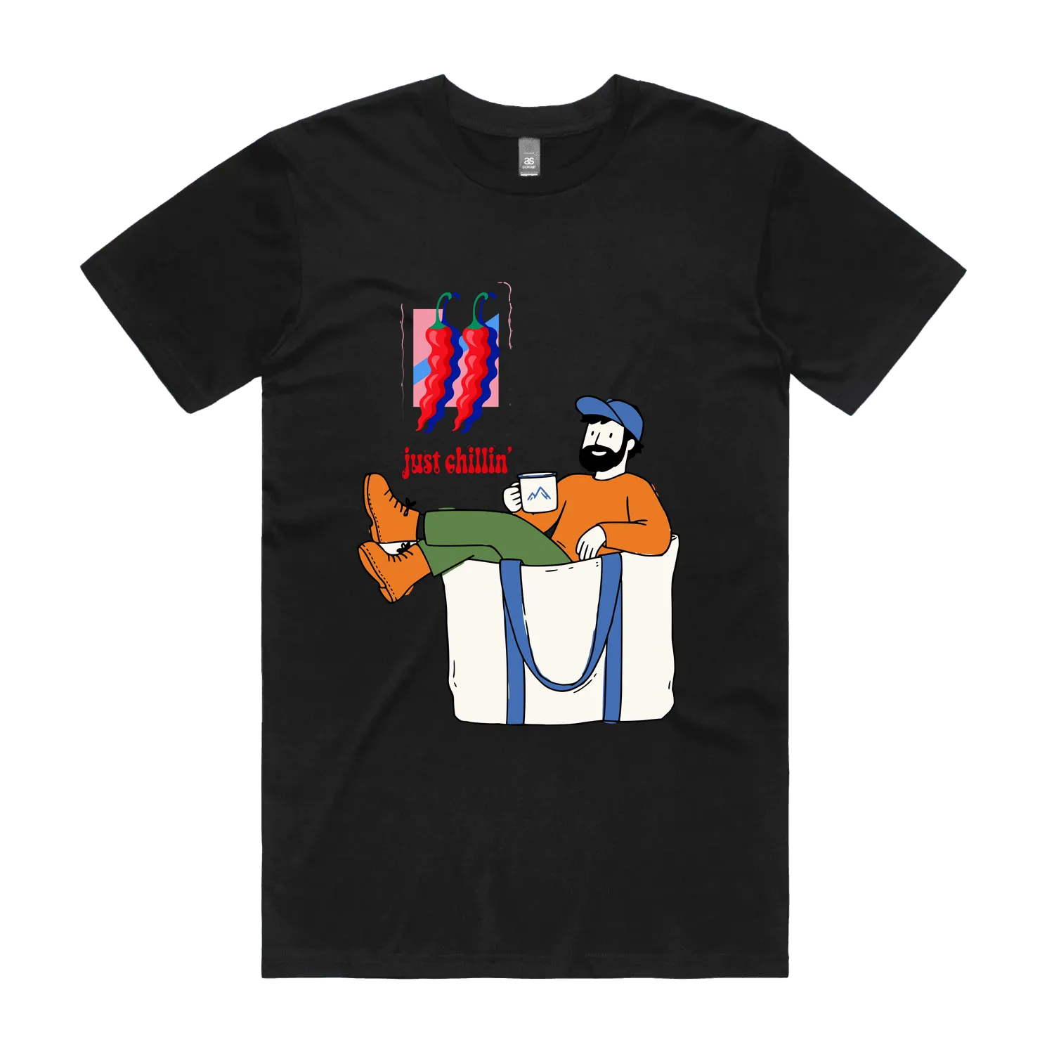 Mens Staple T-Shirt - Just Chillin