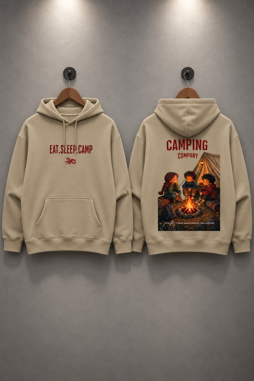 Camping Edition Stencil Hoodie