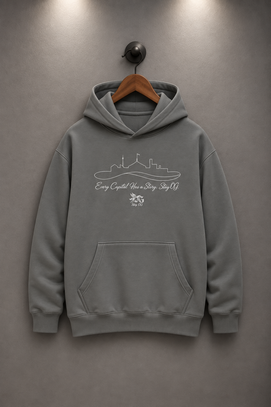 Every Capital Has a Story - Relax Hoodie
