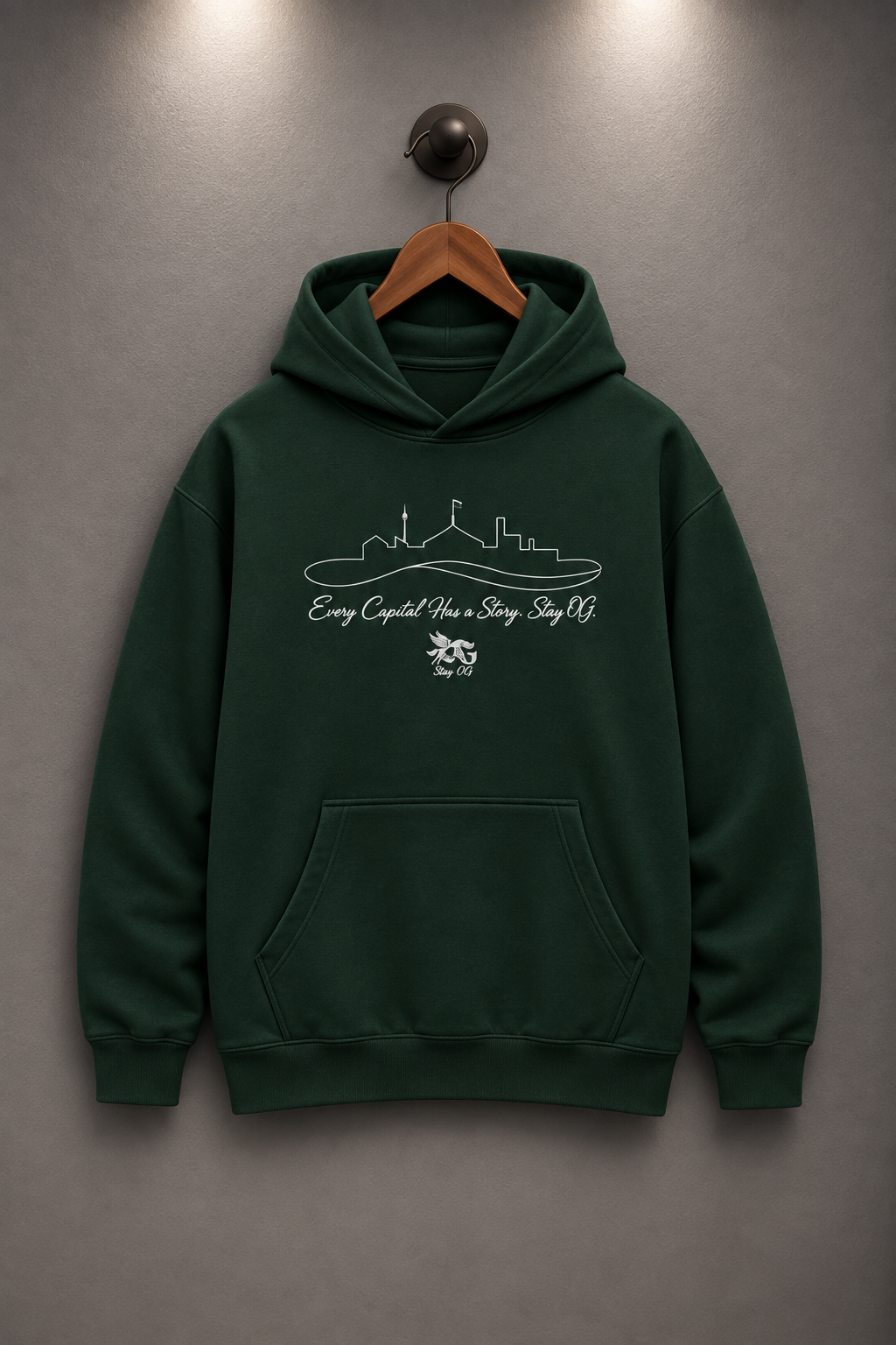 Every Capital Has a Story - Relax Hoodie