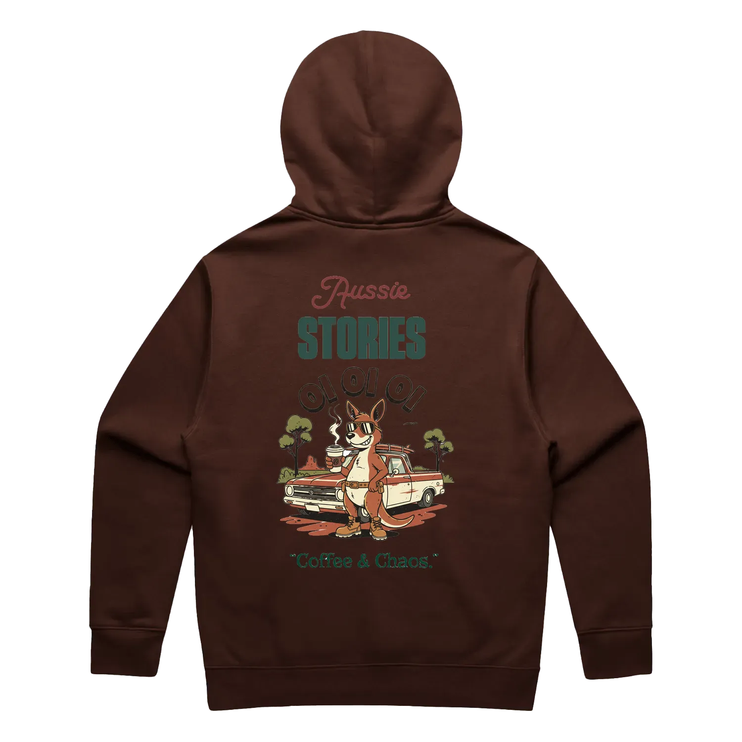 Mens Relax Hoodie - Oi Oi Oi
