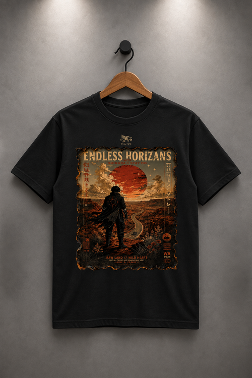 'Endless Horizans' Oversize Tshirt