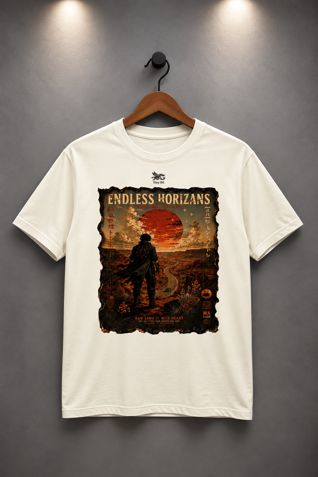 'Endless Horizans' Oversize Tshirt