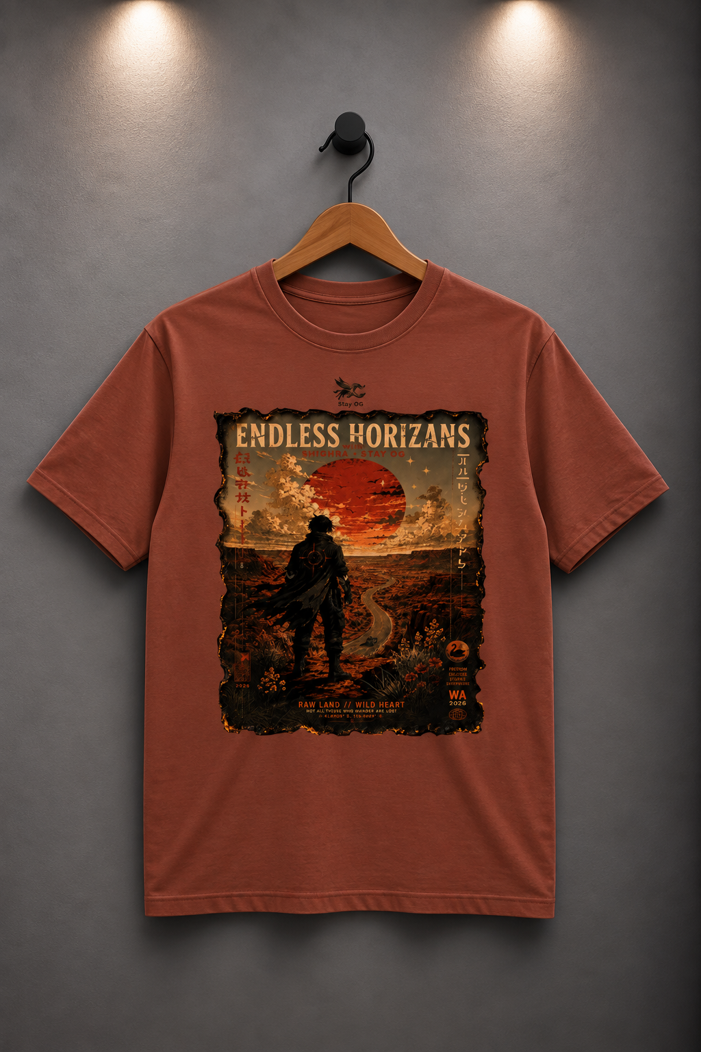 'Endless Horizans' Oversize Tshirt