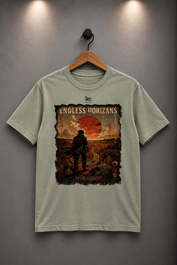 'Endless Horizans' Oversize Tshirt