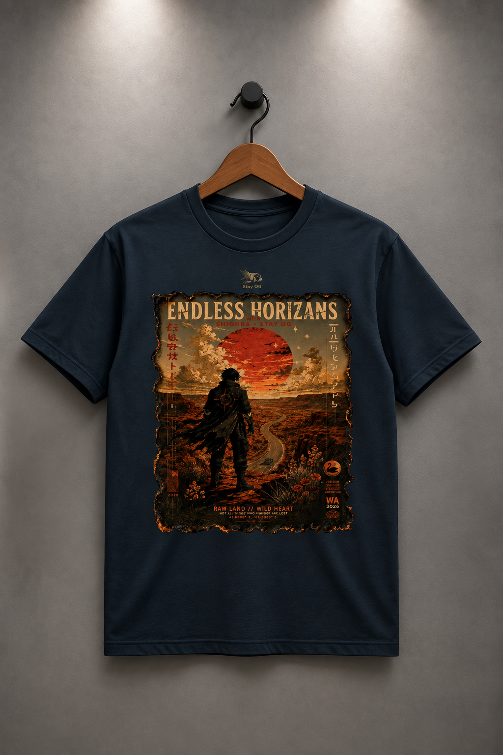 'Endless Horizans' Oversize Tshirt