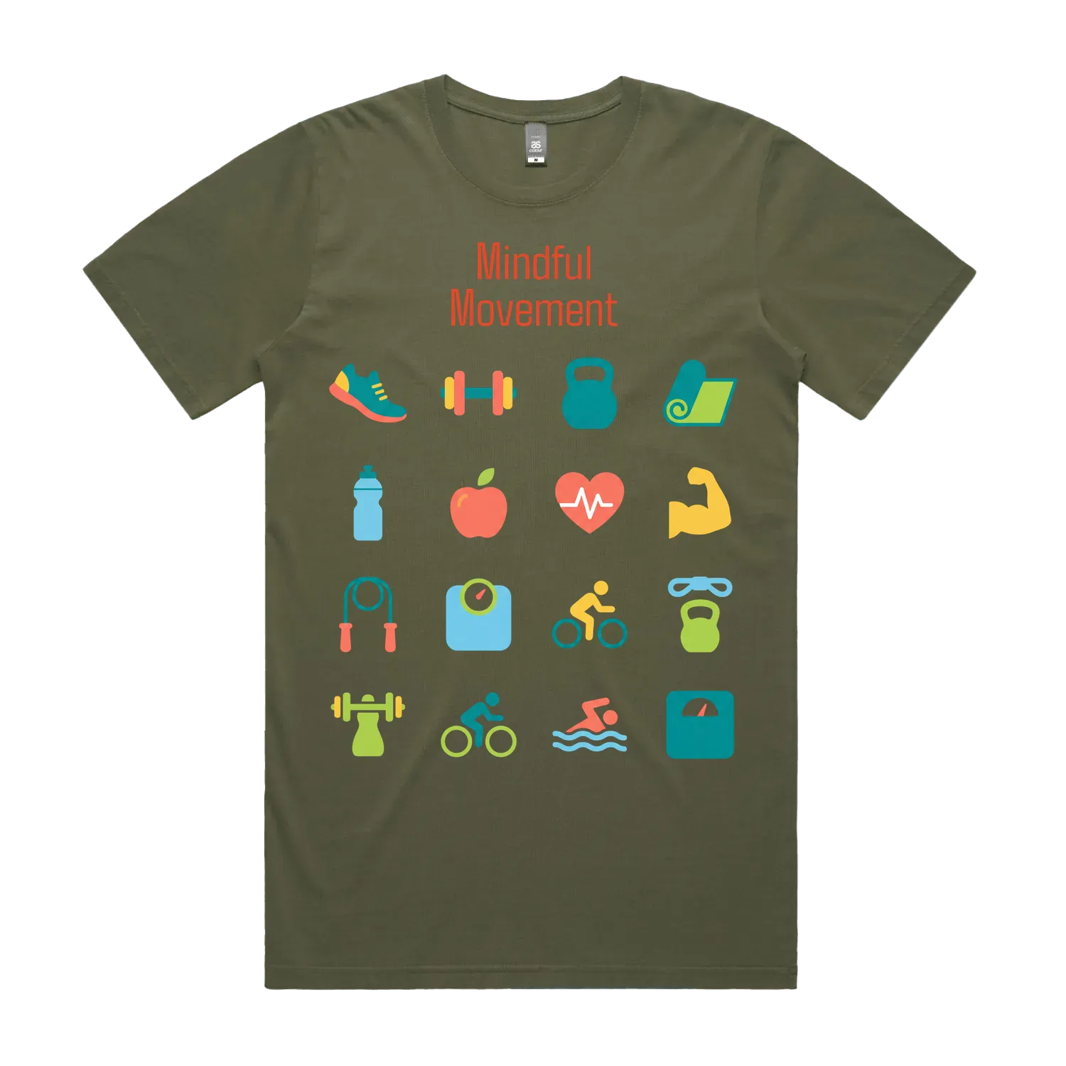 Faded Army front flat lay
