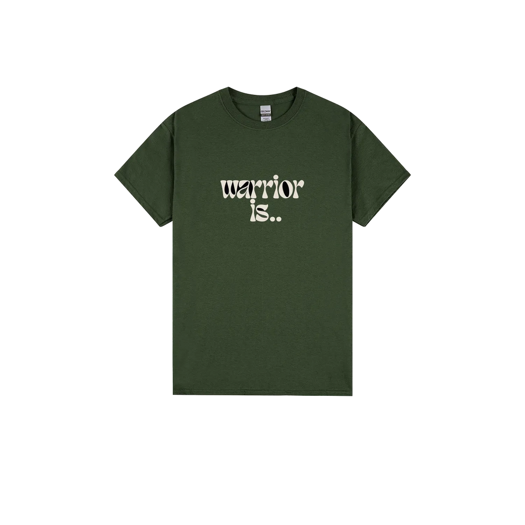 Forest Green front flat lay