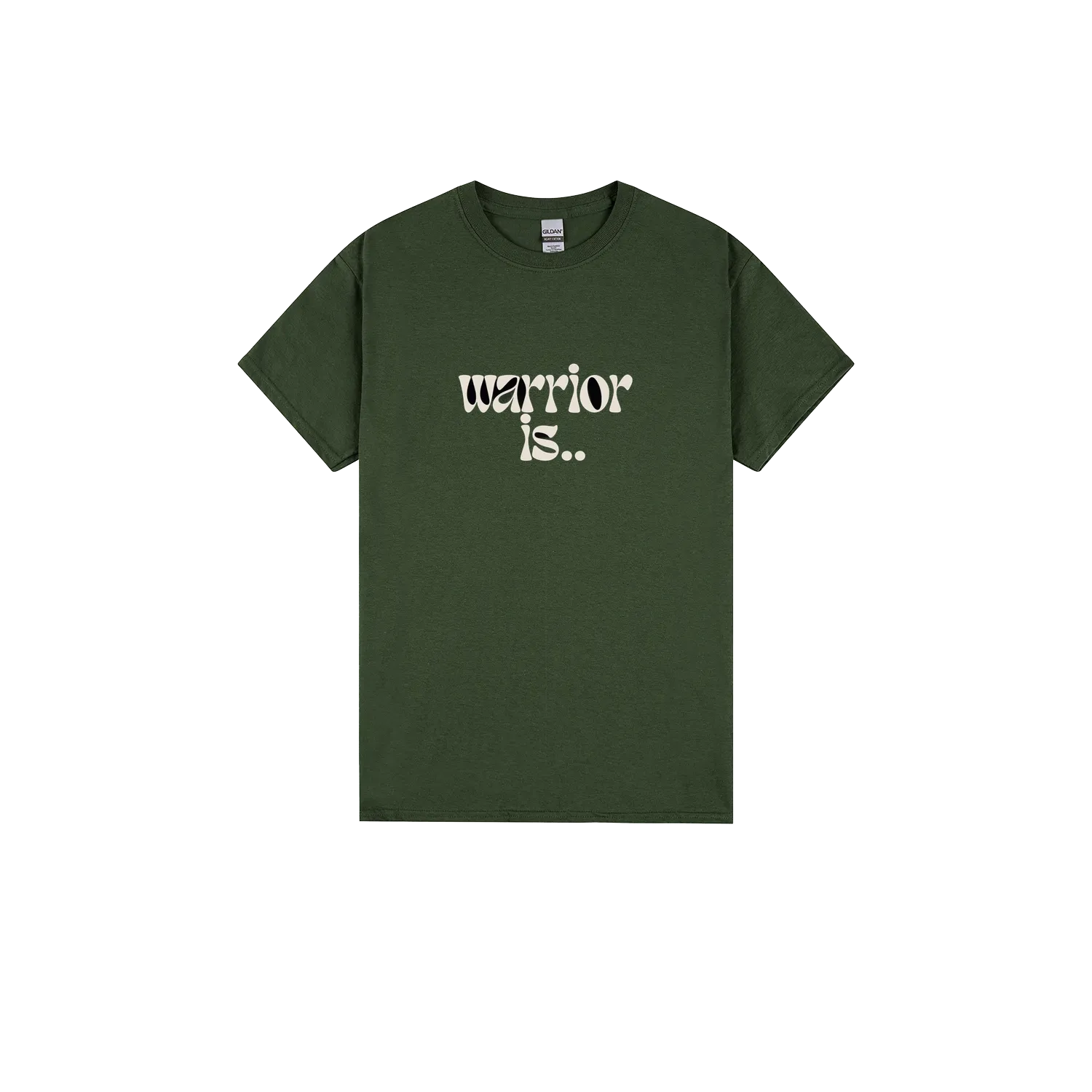 Forest Green front flat lay