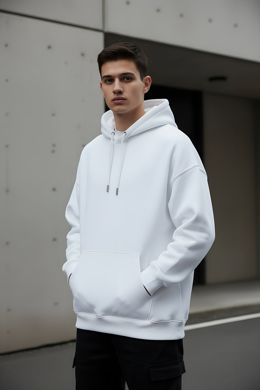 Kangaroo Pocket Hoodie - 'Always Spread Smiles'