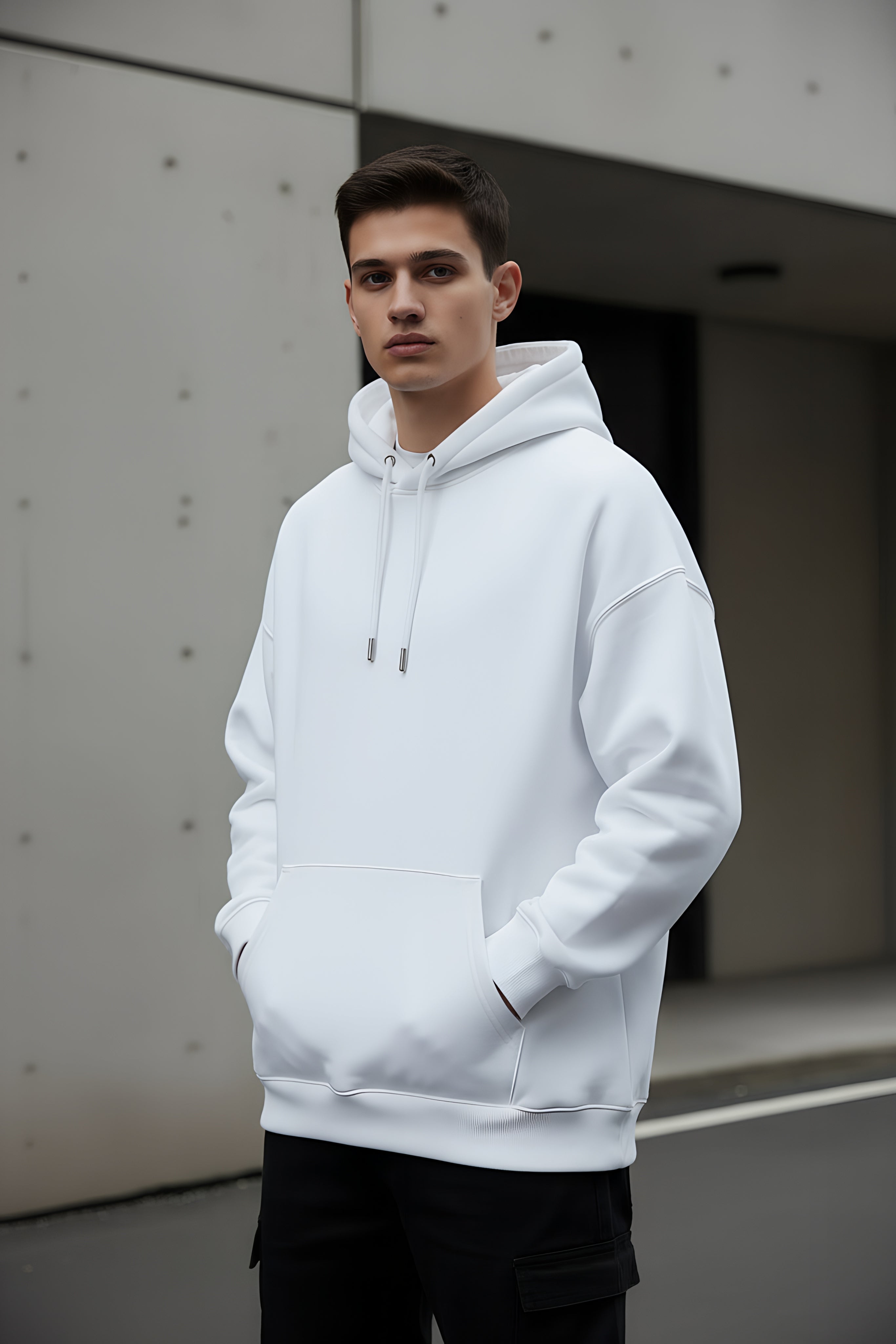 Kangaroo Pocket Hoodie - 'Always Spread Smiles'