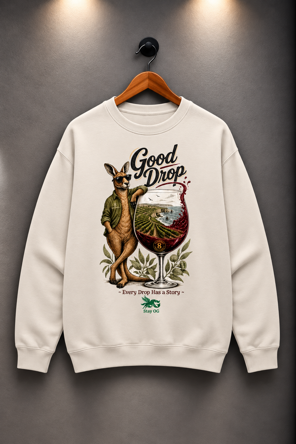 Good Drop Relax Crew Jumper