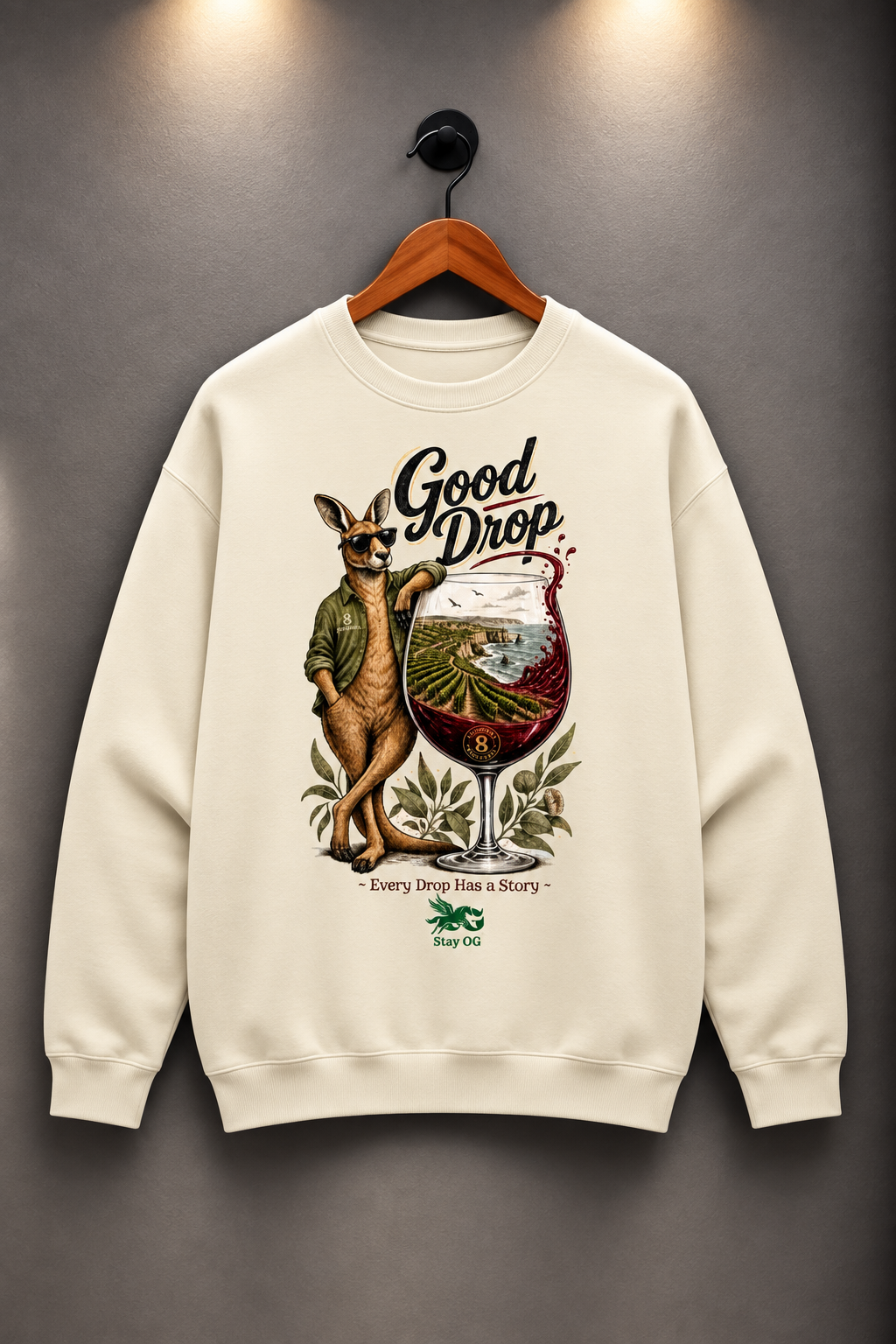Good Drop Relax Crew Jumper