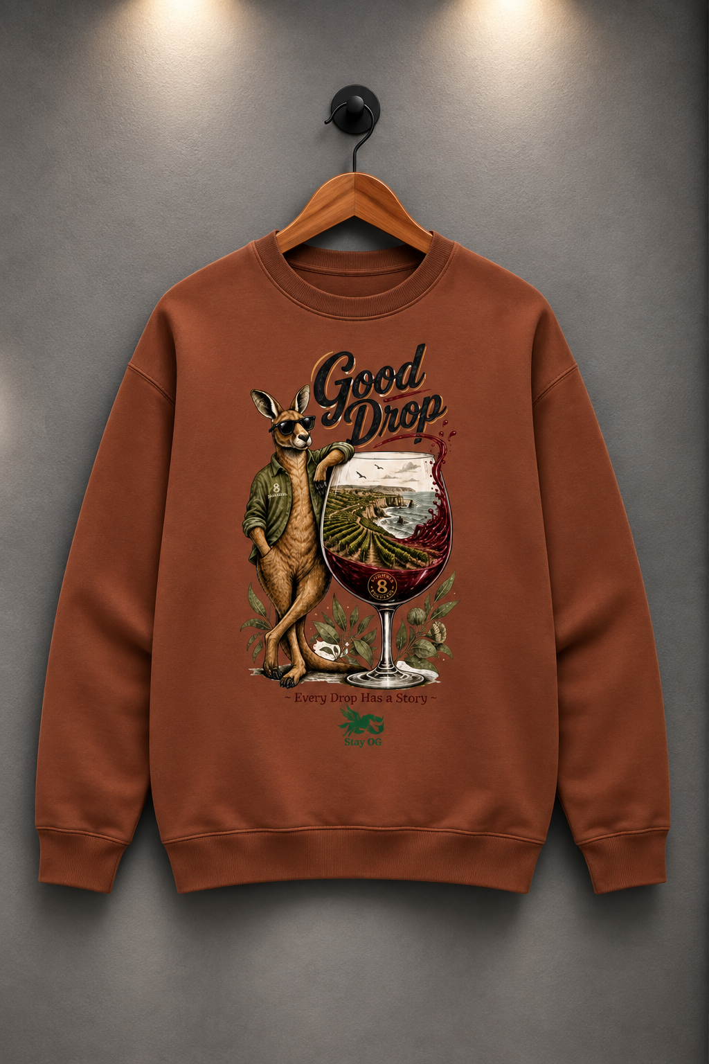 Good Drop Relax Crew Jumper