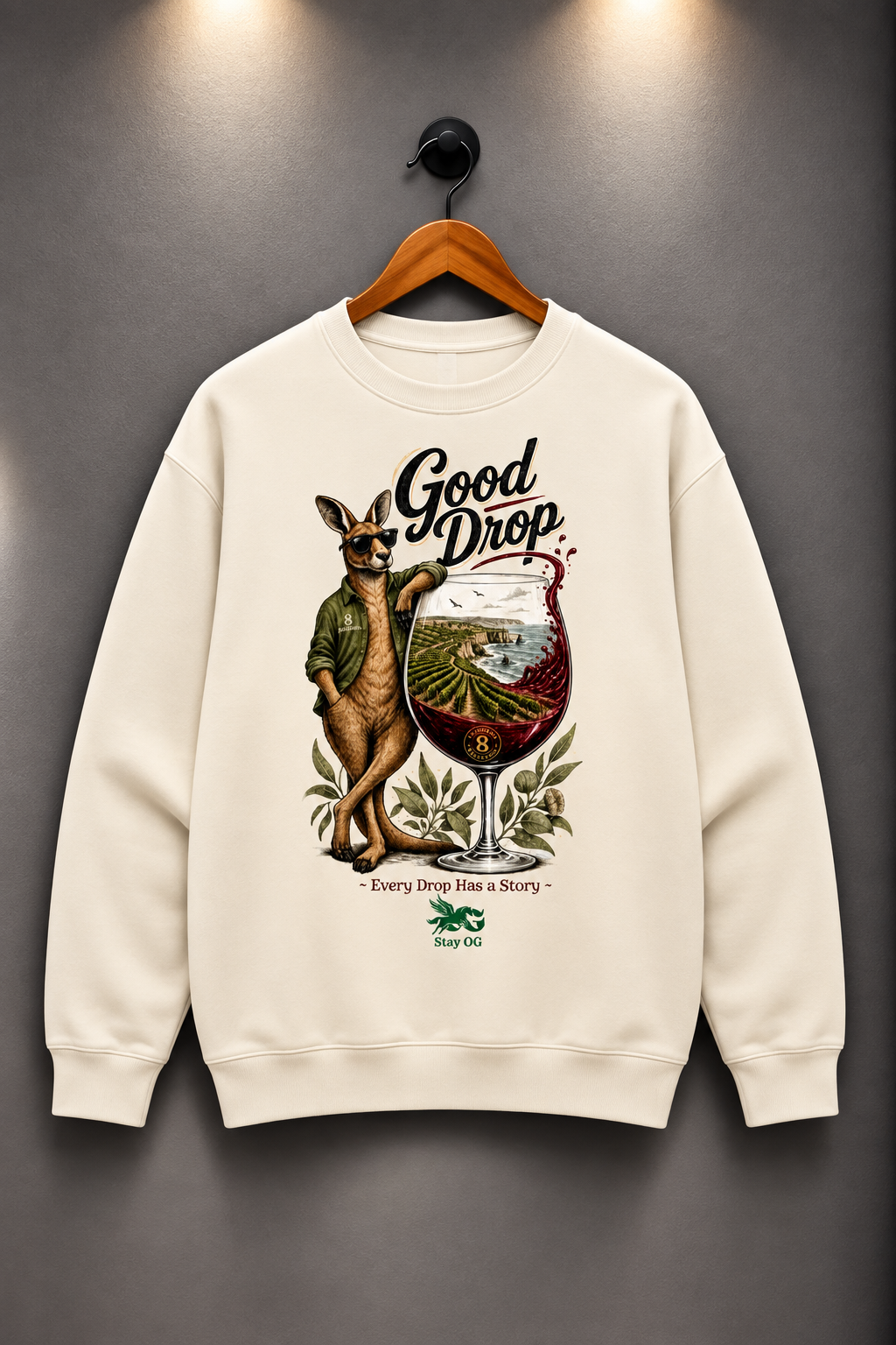Good Drop Relax Crew Jumper