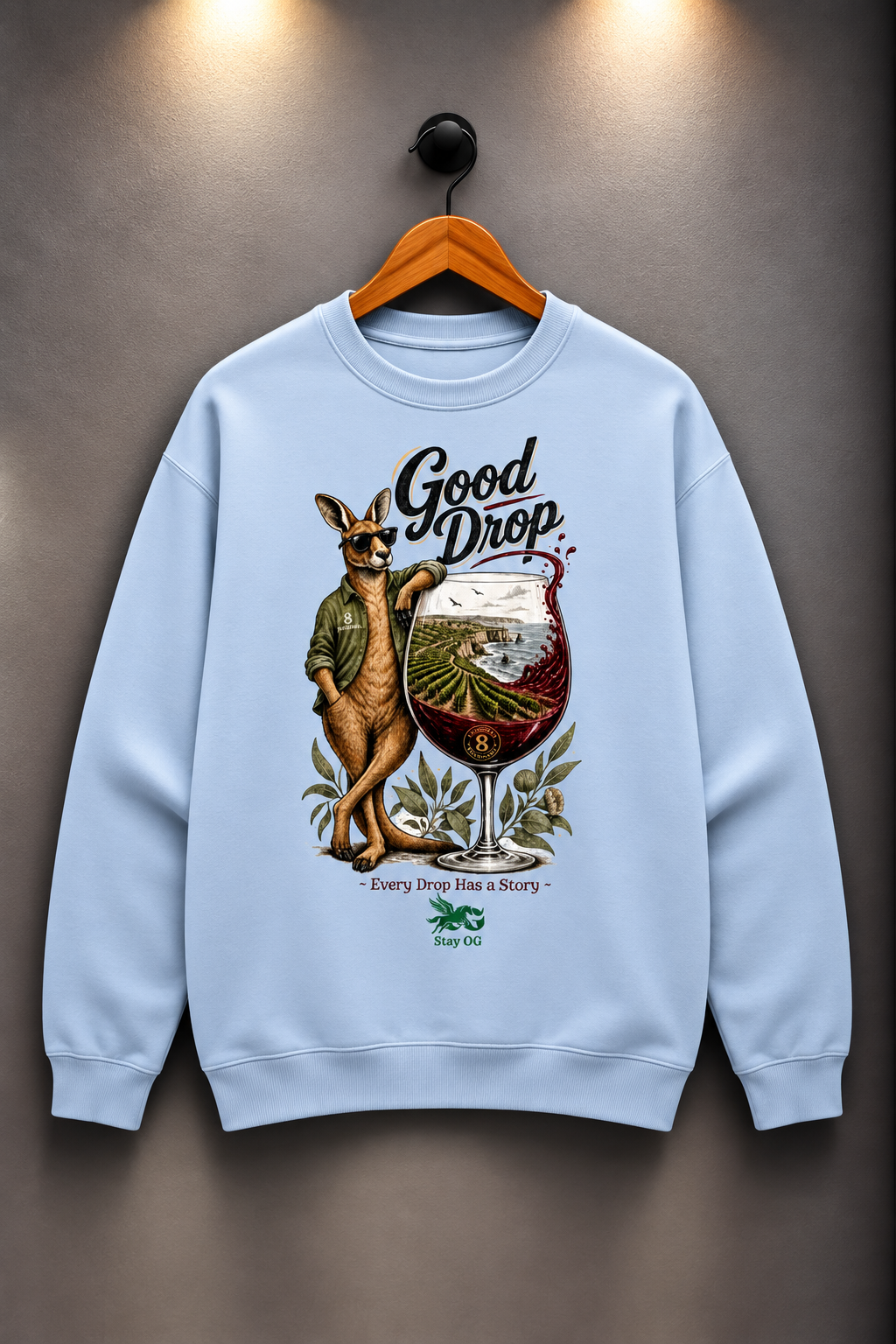 Good Drop Relax Crew Jumper