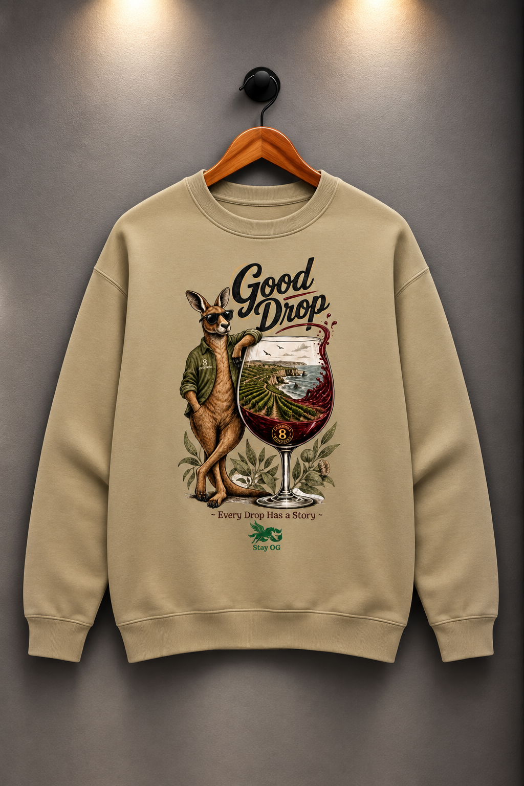 Good Drop Relax Crew Jumper