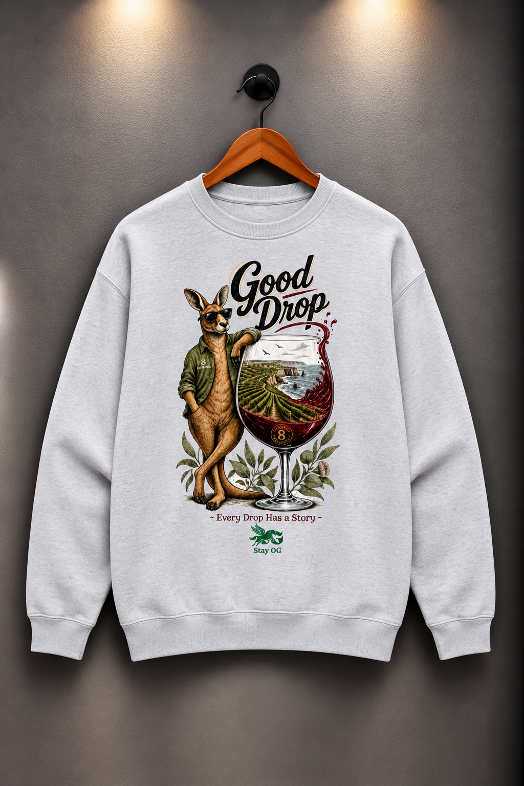 Good Drop Relax Crew Jumper