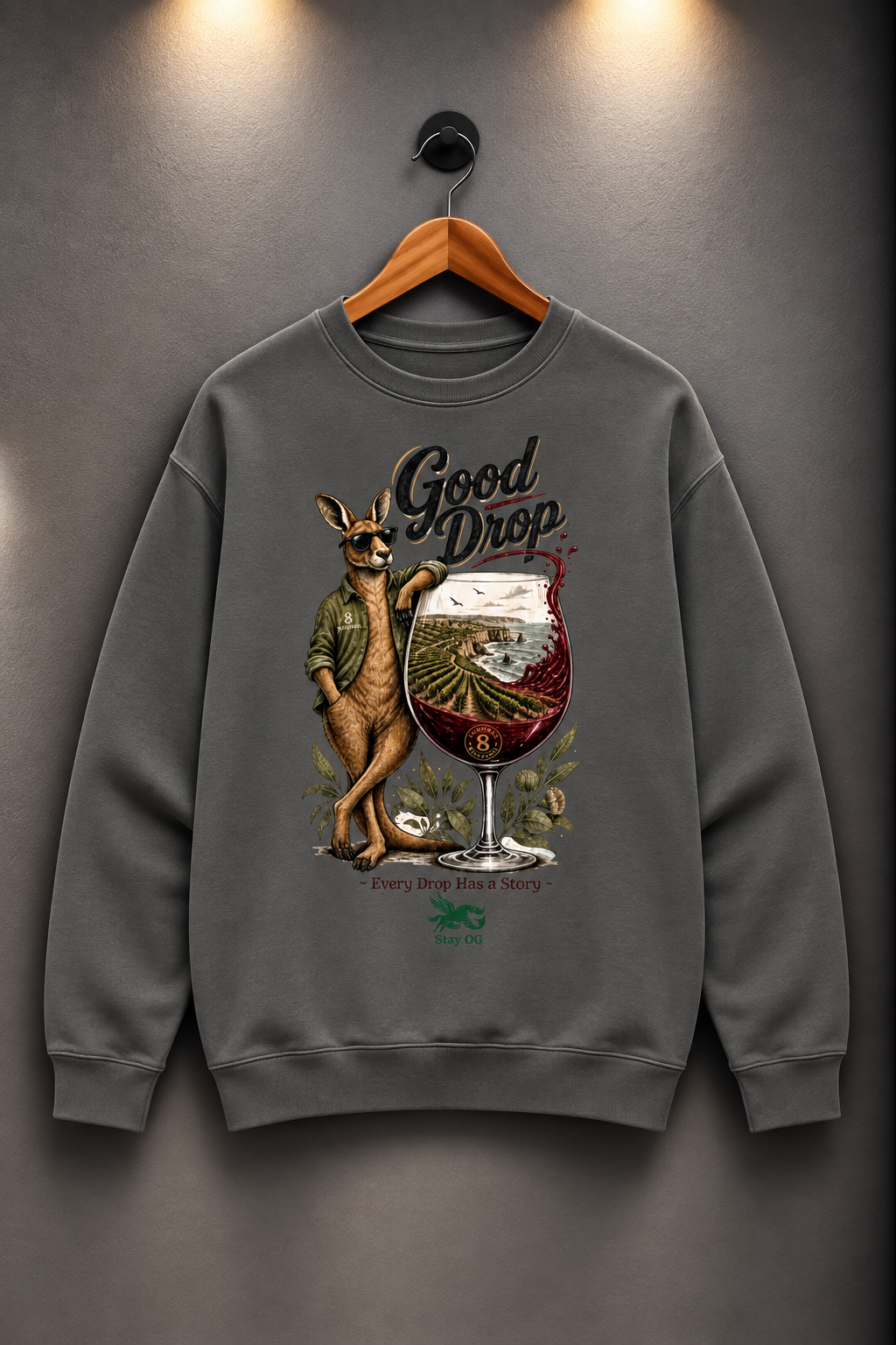 Good Drop Relax Crew Jumper