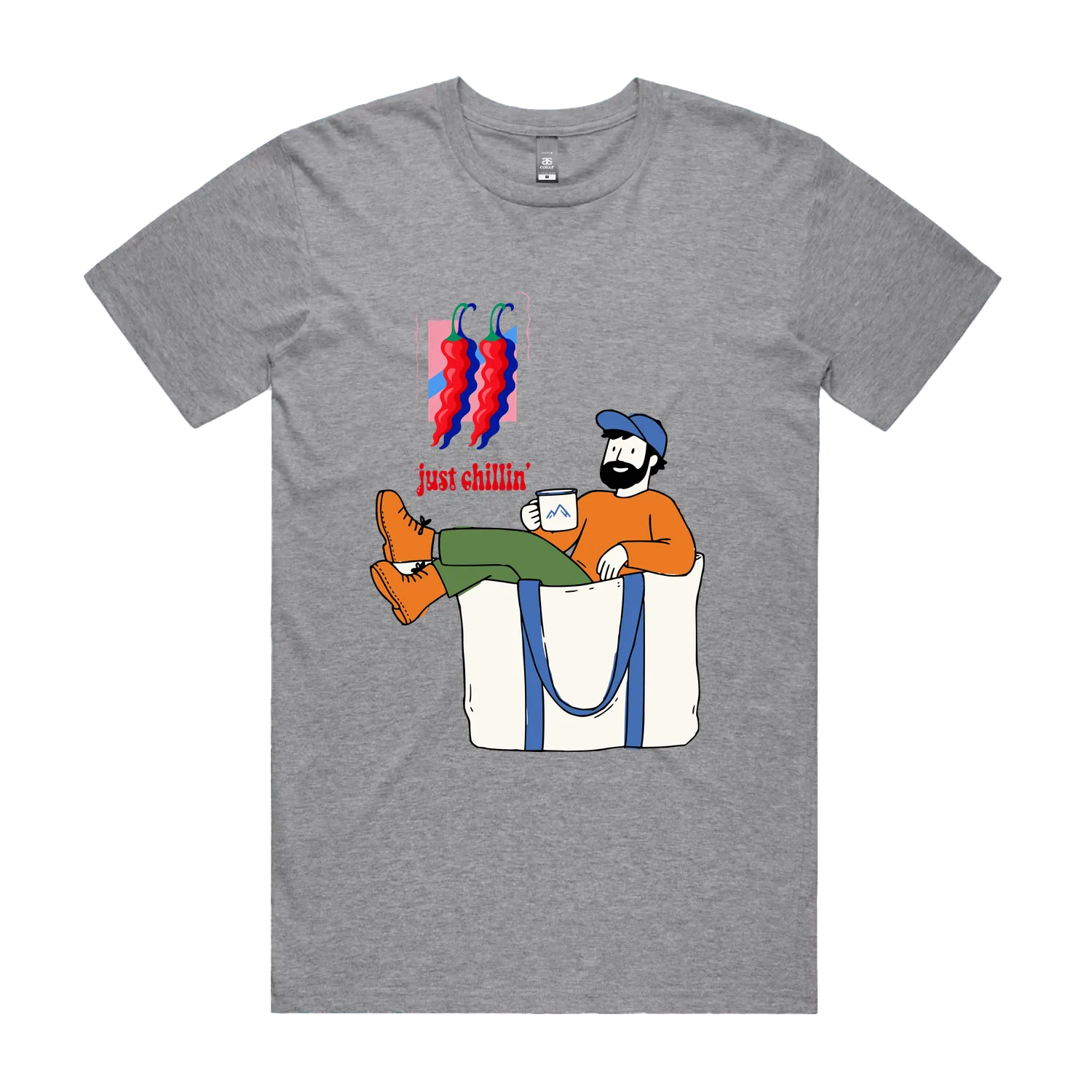 Mens Staple T-Shirt - Just Chillin