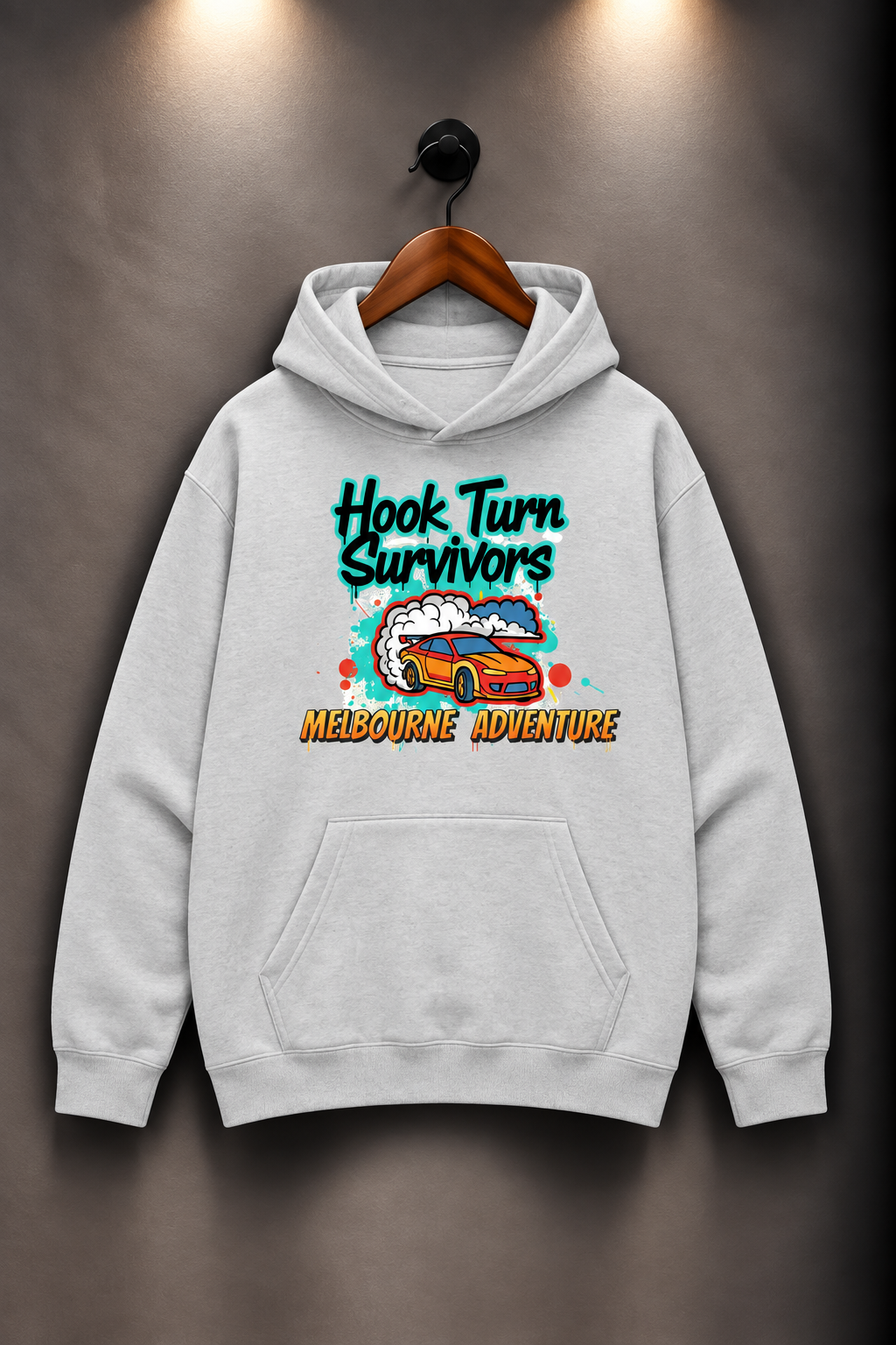 Hook Turn Survivors Hoodie – Melbourne Adventures
