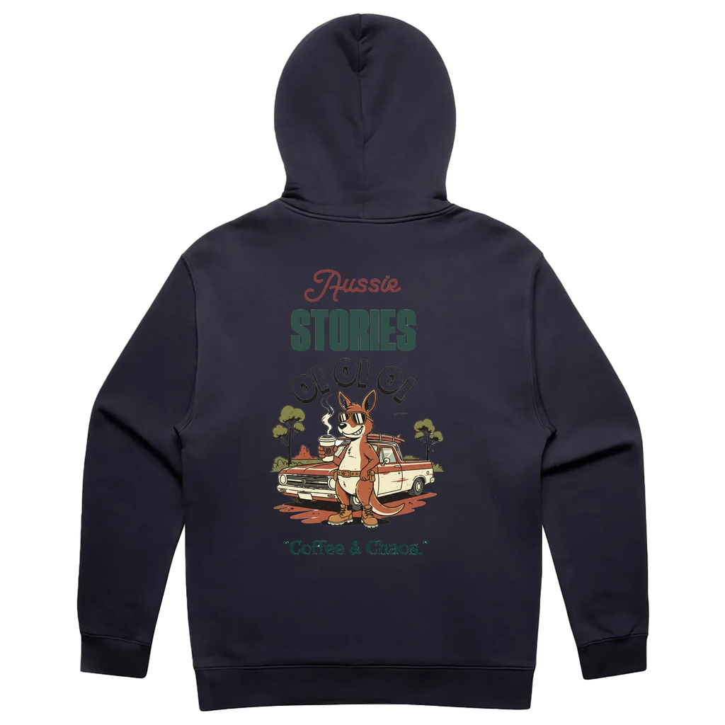 Mens Relax Hoodie - Oi Oi Oi