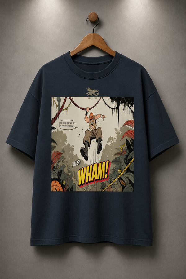 'Jungle Man' Anime - Oversize Tee