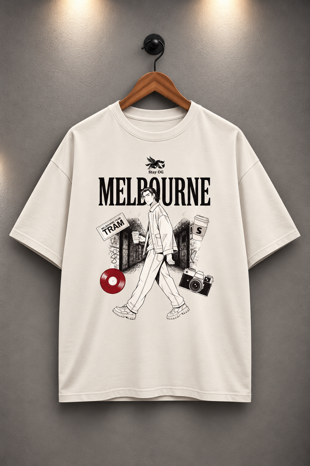 Melbourne Moments Oversize Tee