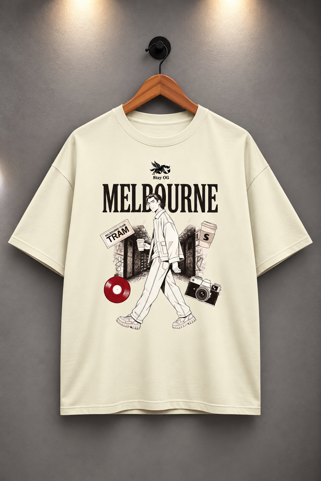 Melbourne Moments Oversize Tee