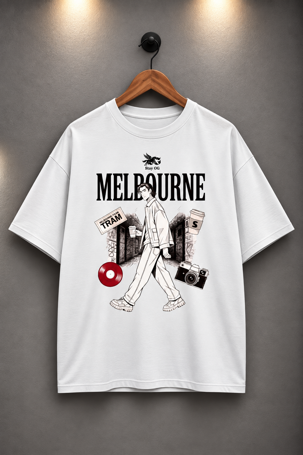 Melbourne Moments Oversize Tee