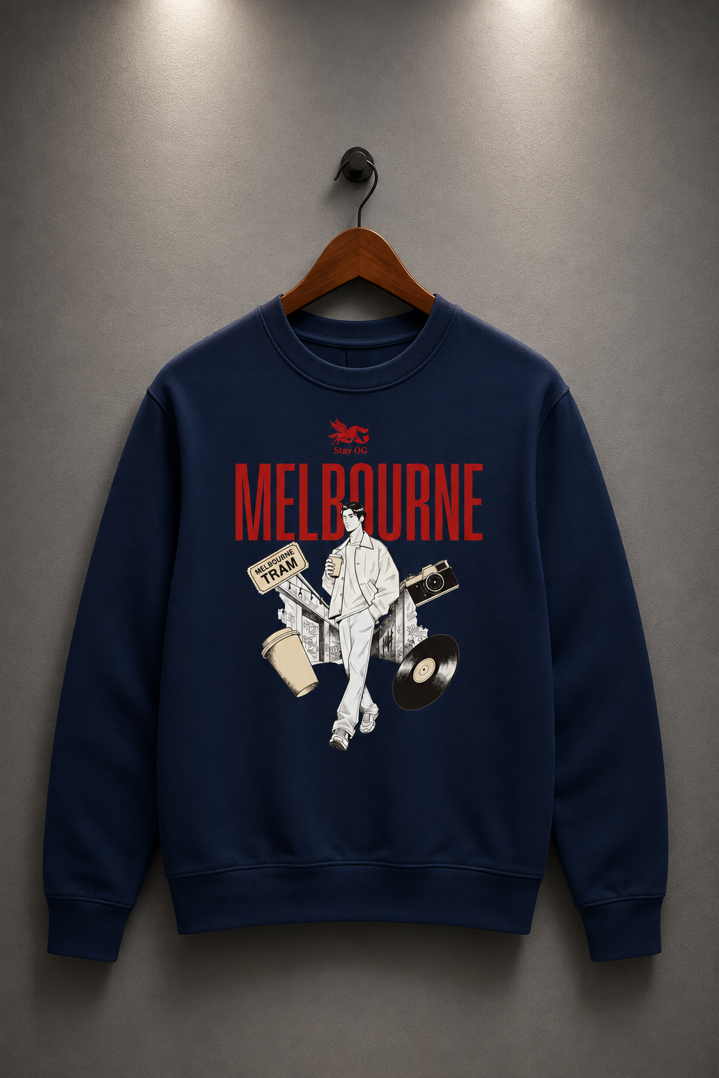 Melbourne Moments - Relax Crew Sweatshirt