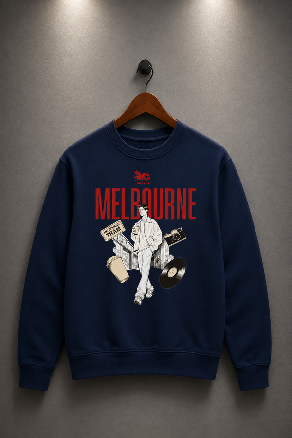 Melbourne Moments - Relax Crew Sweatshirt