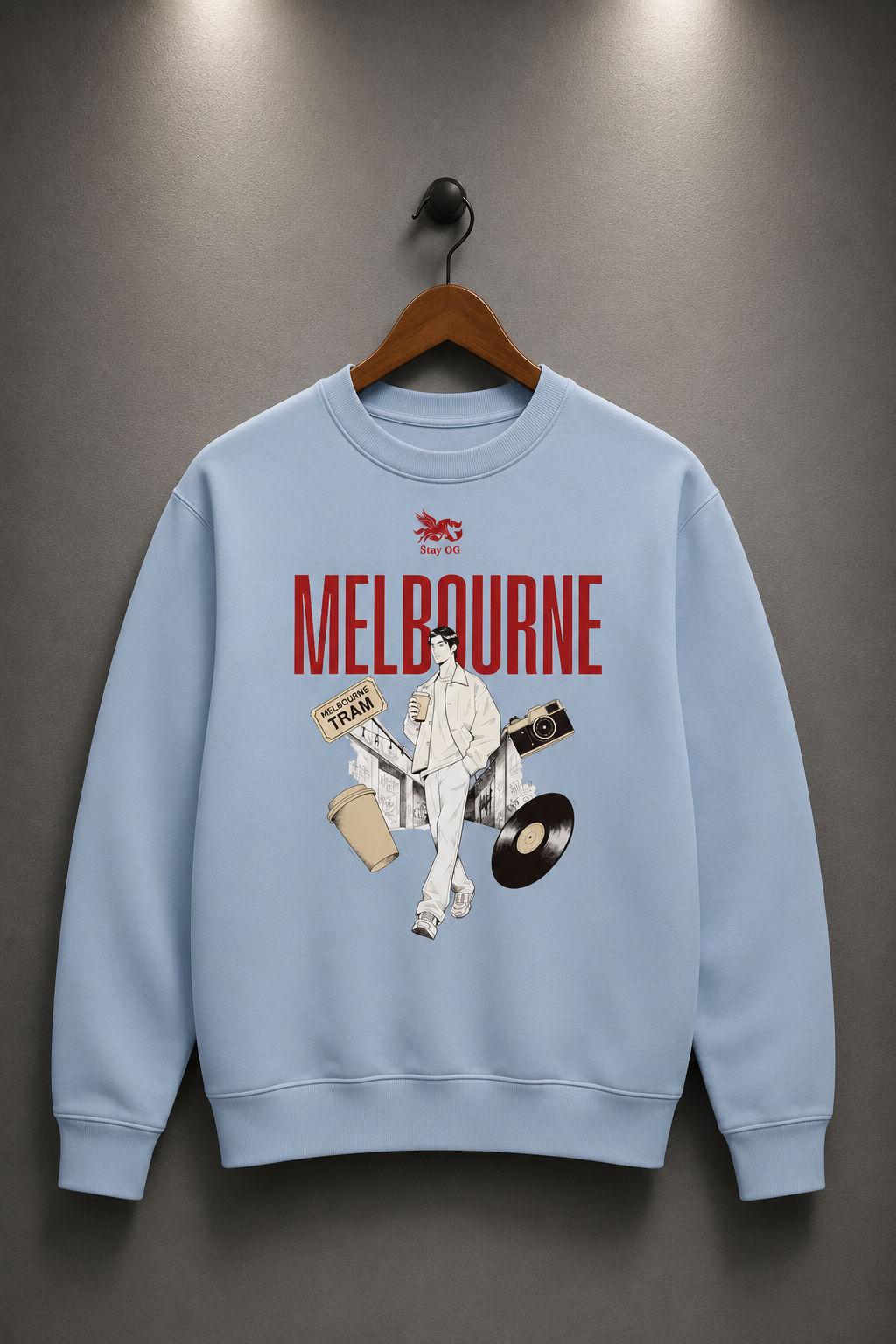 Melbourne Moments - Relax Crew Sweatshirt